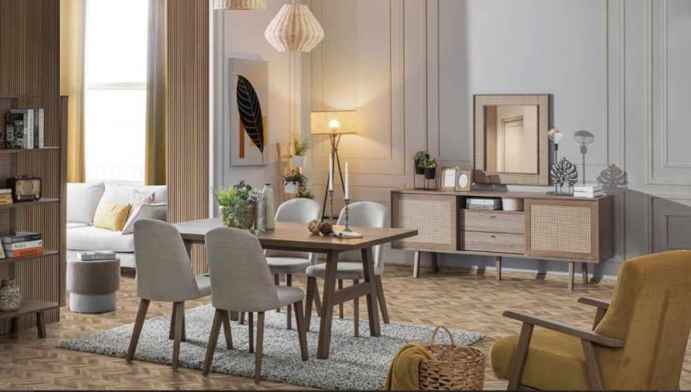 Rattan Yemek Odas Takm (SS)