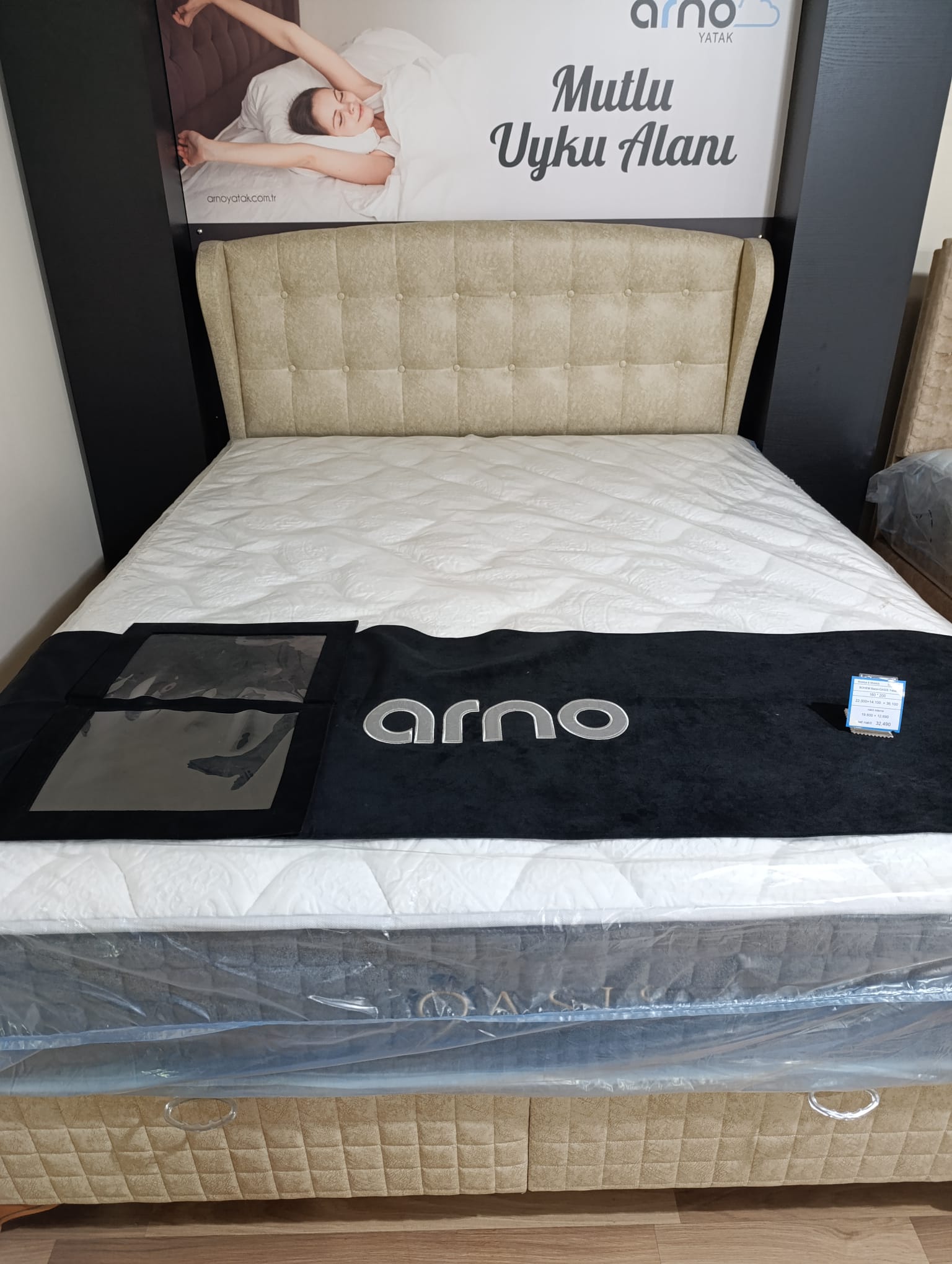 Bohem Baza Baslik - Oasis Yatak Set (160x200)